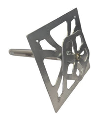 Lightweight Alloy Plates for CO2 Parachute Launcher Kit (CO2 ram not included)