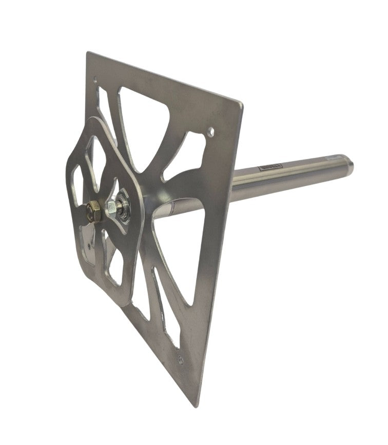 Lightweight Alloy Plates for CO2 Parachute Launcher Kit (CO2 ram not included)