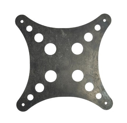 Basic Steel Chute Plate (Large chromoly tube mounting style)